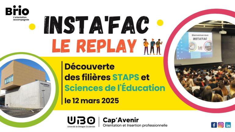 Insta' Fac Replay Sport et Sciences de l'Education