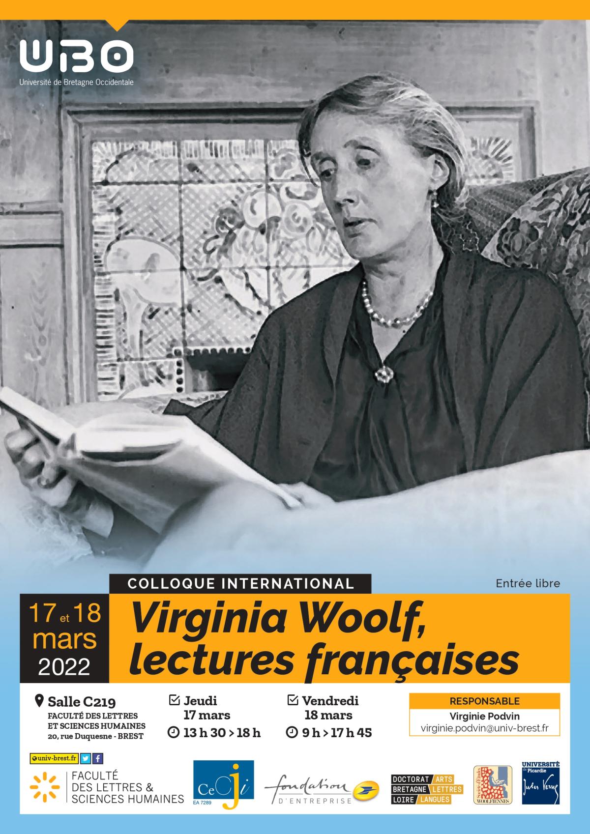 Virginia Woolf, lectures françaises