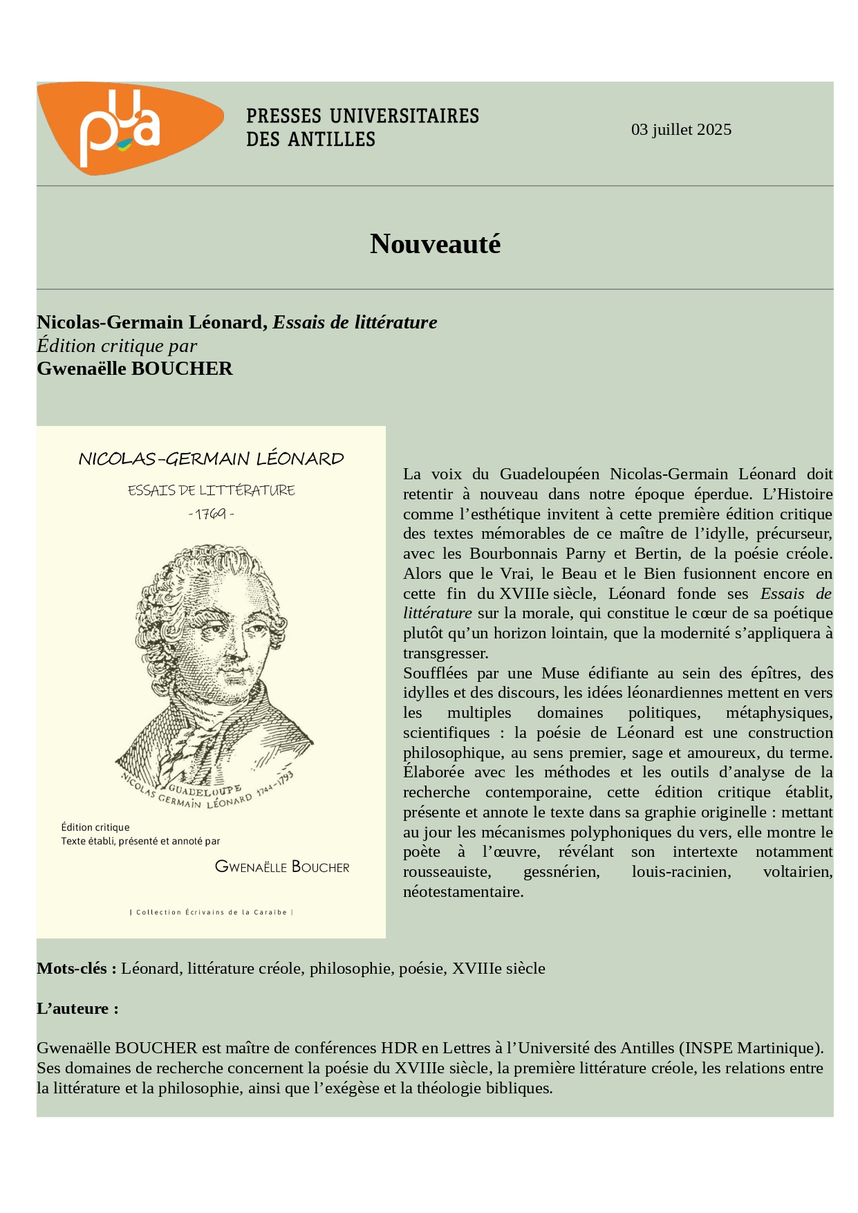 Livre G. Boucher