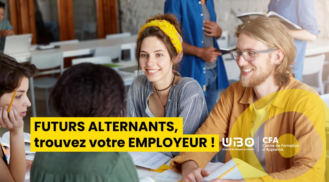 BANNIERE WEB - Ateliers rechercher un employeur - UBO CFA - mars 2026