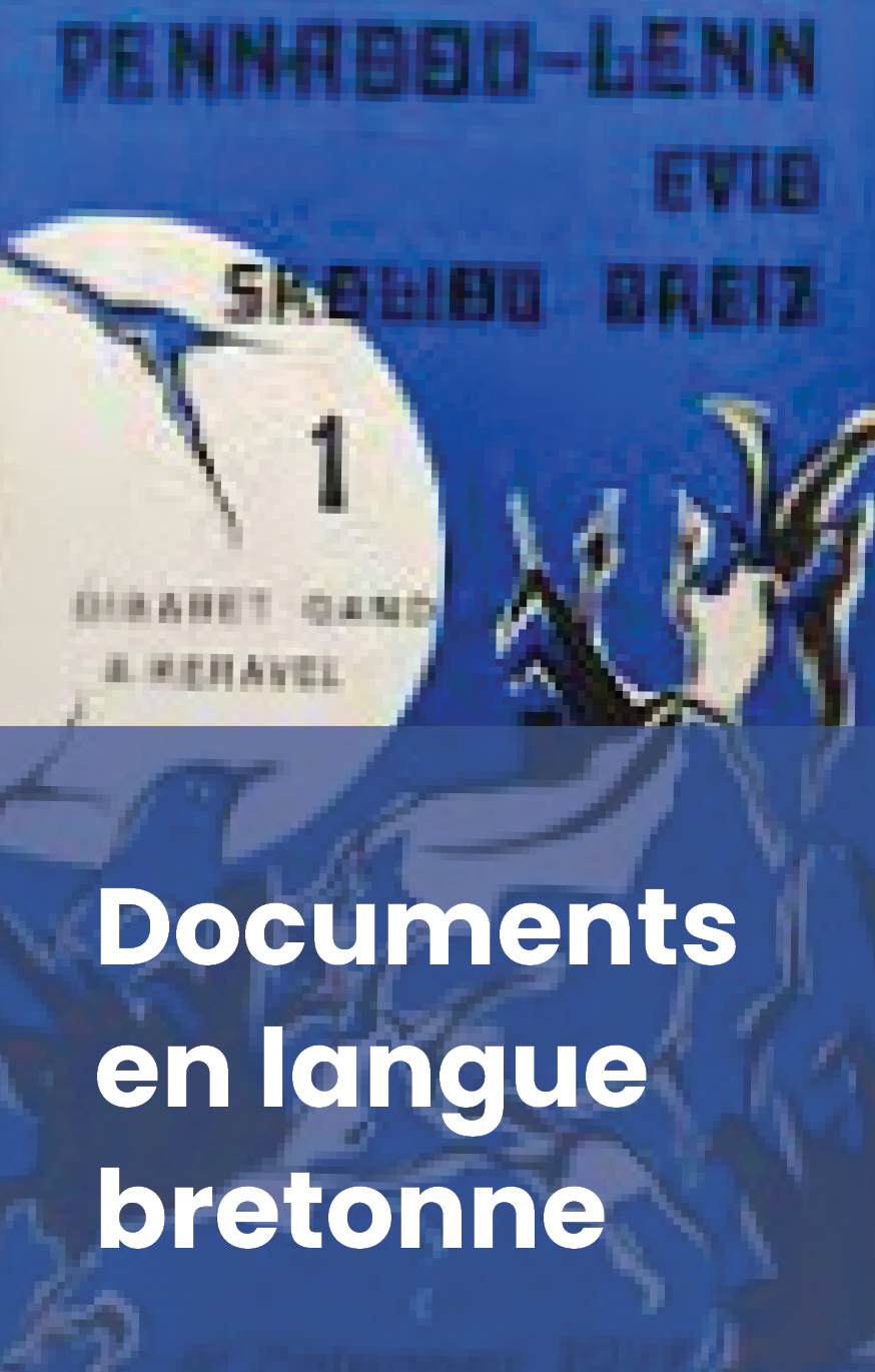 lien vers les documents en langue bretonne du catalogue de la bibliothèque