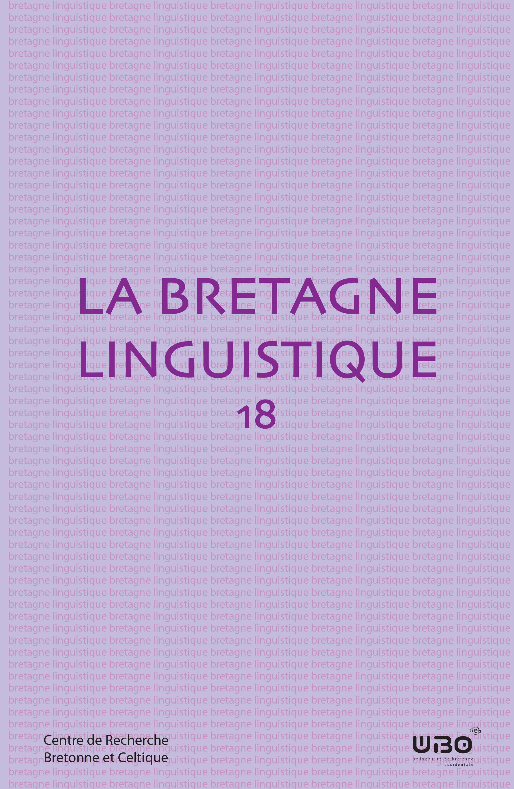 La Bretagne linguistique n° 18