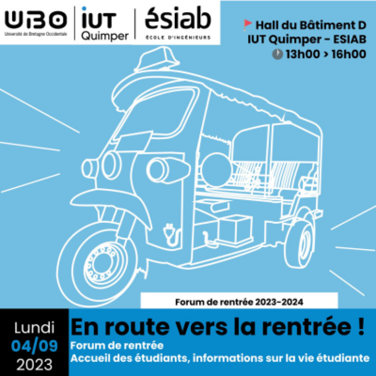 Forum Mobilité IUT Quimper & ESIAB