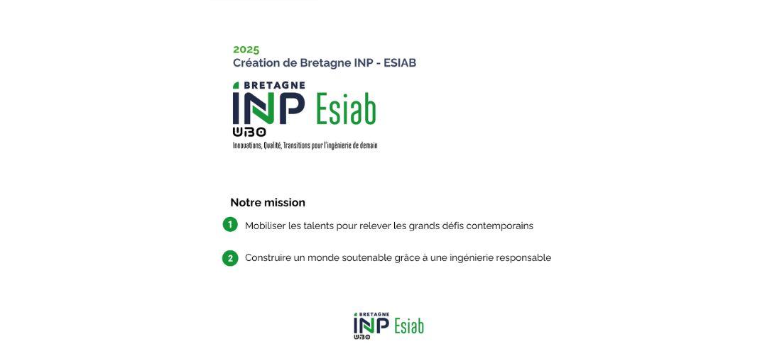 Lancement Bretagne INP - ESIAB
