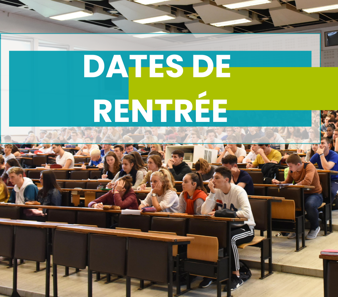 Dates de rentrée 2023