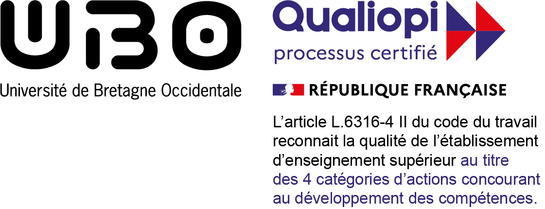 Logo UBO Qualiopi