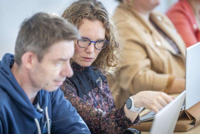 Stagiaires en formation professionnelle