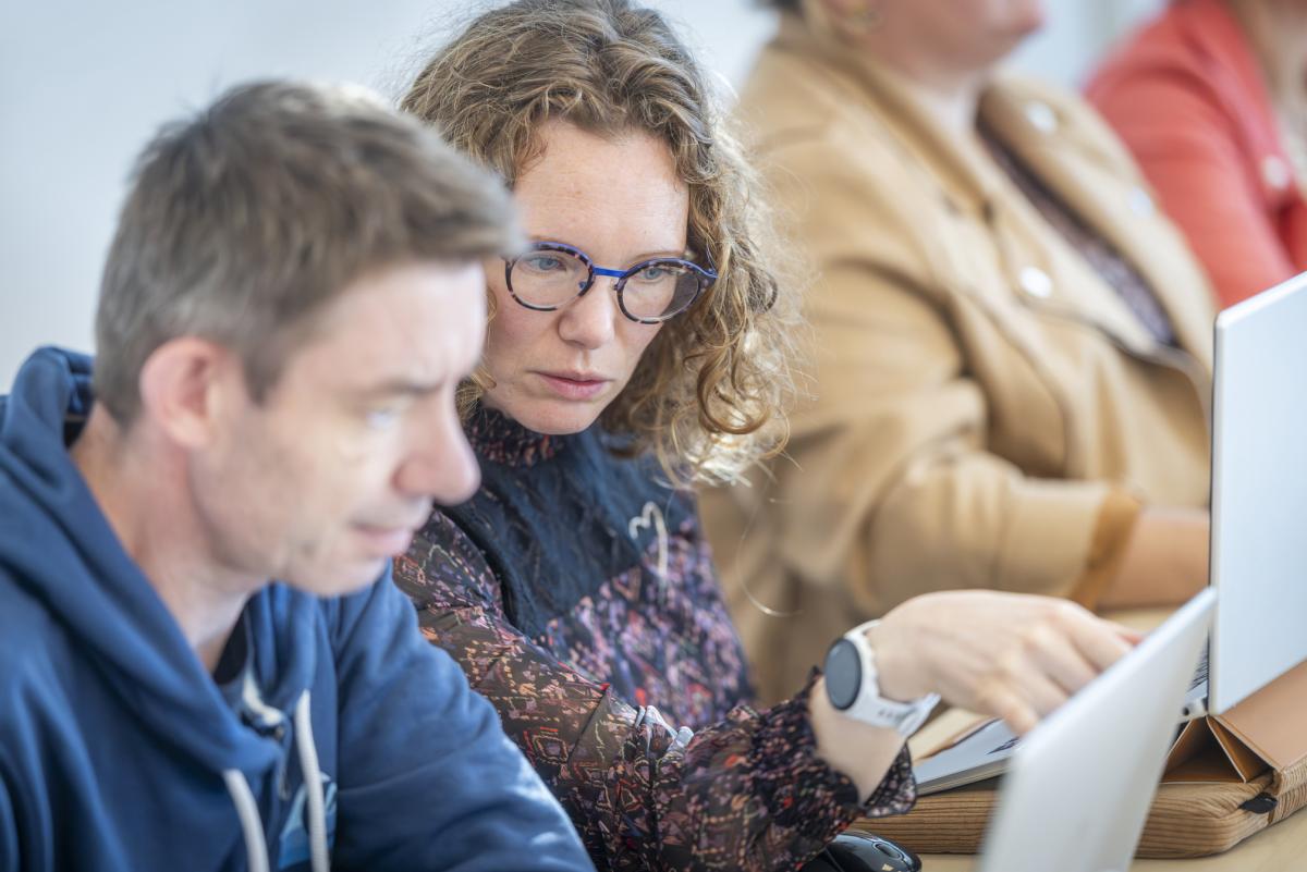 Stagiaires en formation professionnelle