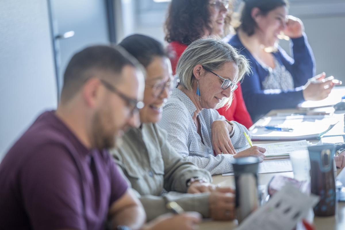 Stagiaires en formation professionnelle