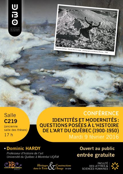 Identités et modernités : questions posées à l'histoire de l'art du Québec (1900-1950) 