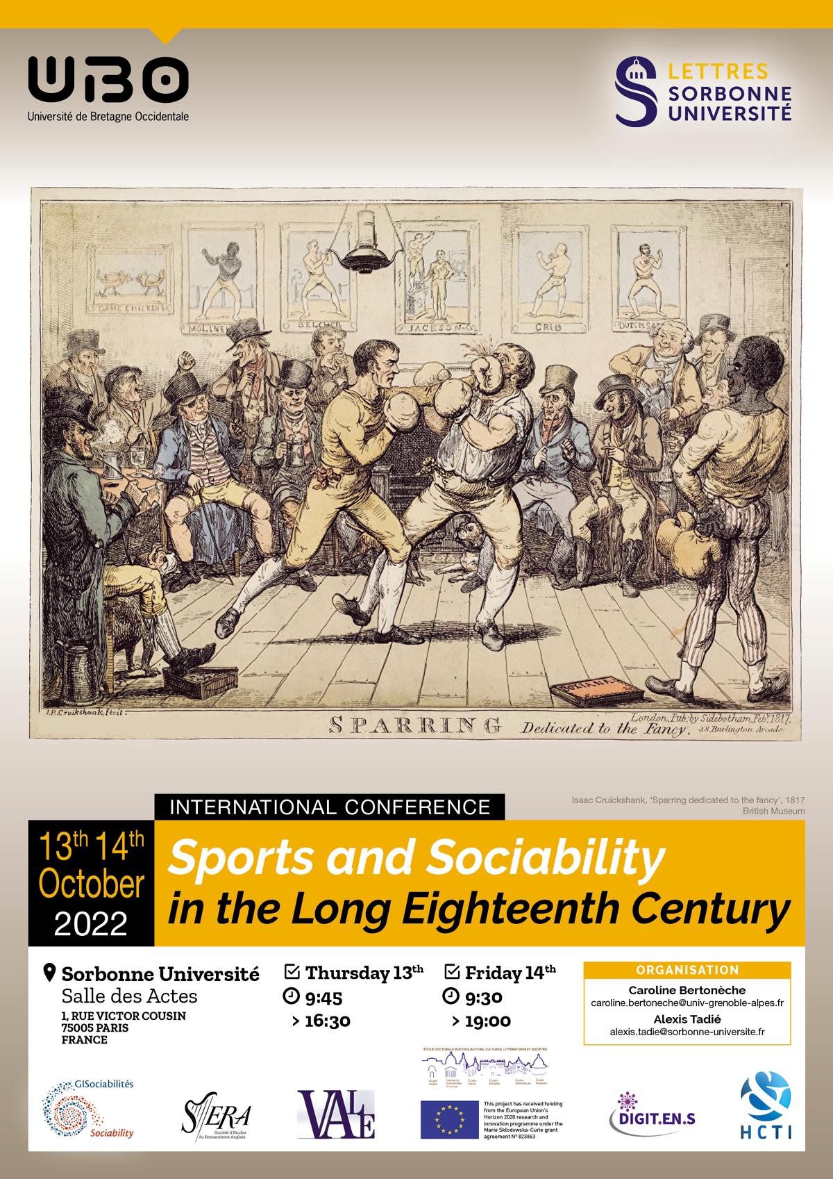 Sports et sociabilités au long XVIIIe siècle