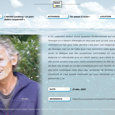 Interview - artiste Michel Leclercq