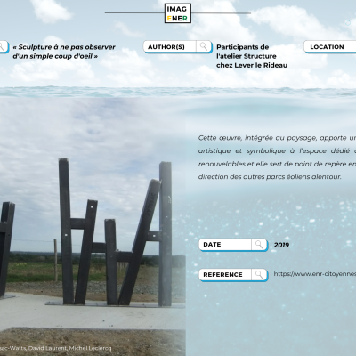 Sculpture abstraite