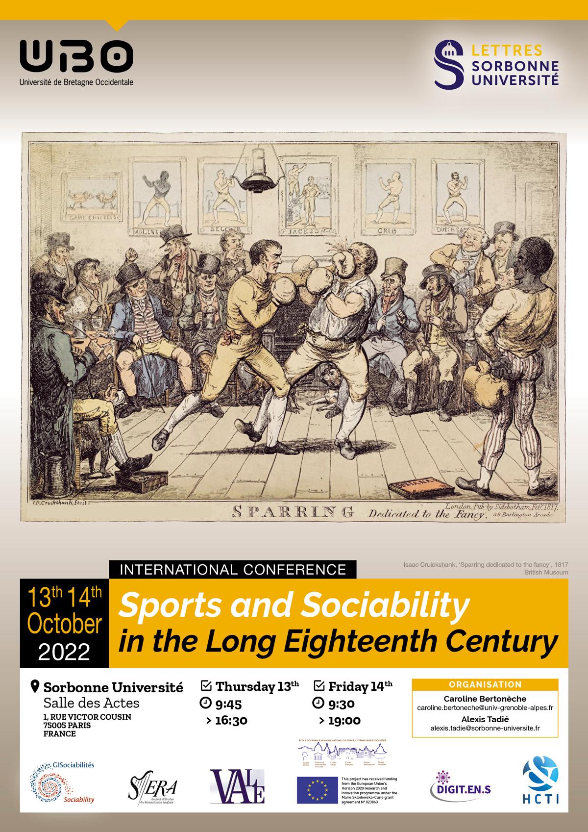 Sports et sociabilités au long XVIIIe siècle