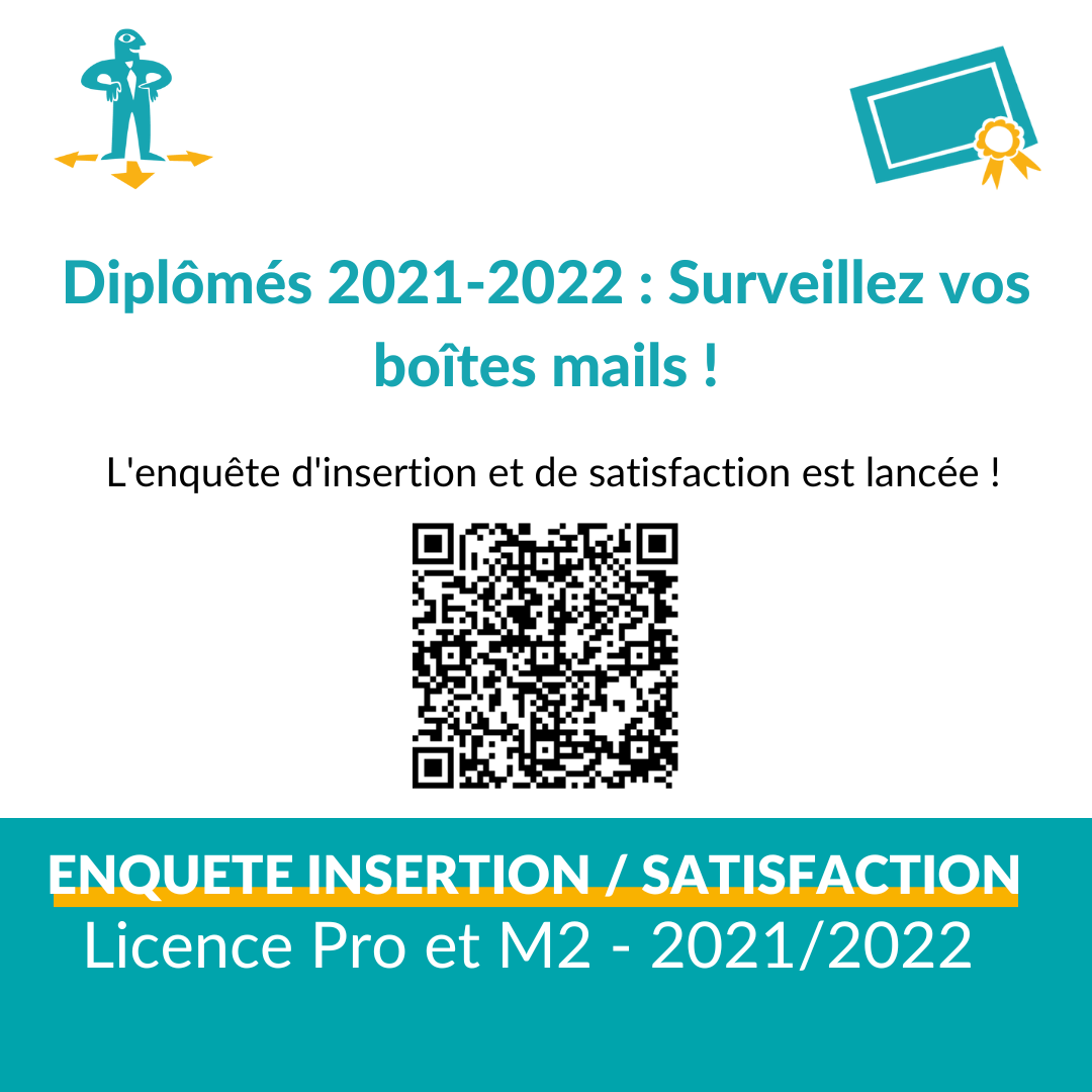 Enquête insertion satisfaction promotion 2021-2022