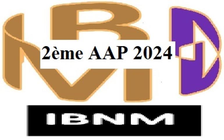 2ème AAP 2024 de l'IBNM