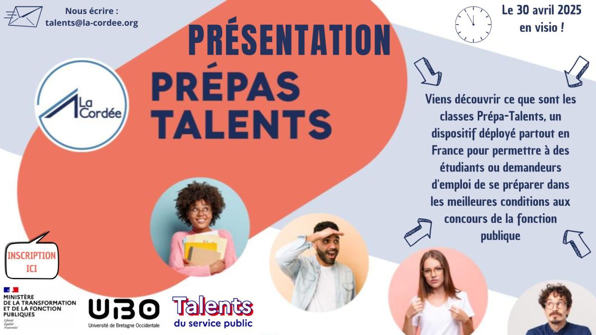 PRESENTATION  DE LA CLASSE PREPA TALENTS DU SERVICE PUBLIC IRA