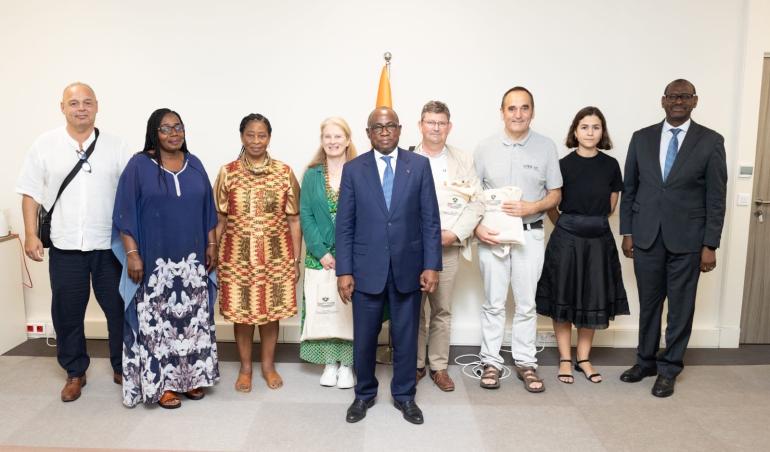Délégation IUT de Quimper en cote d'Ivoire 2025