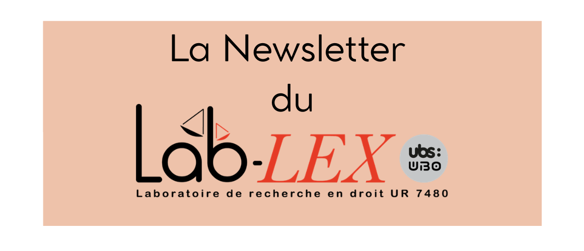 La newsletter du Lab-LEX