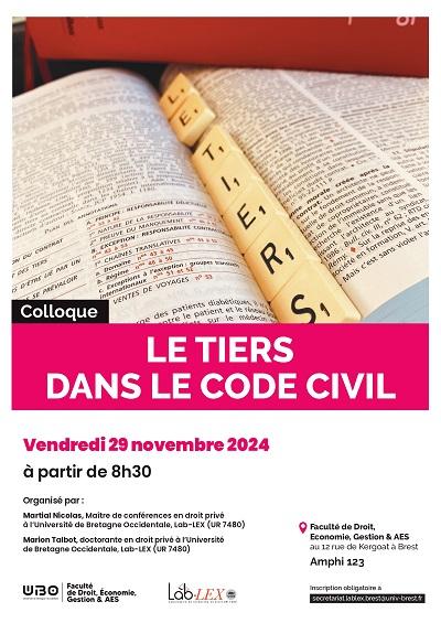 Le tiers dans le Code civil