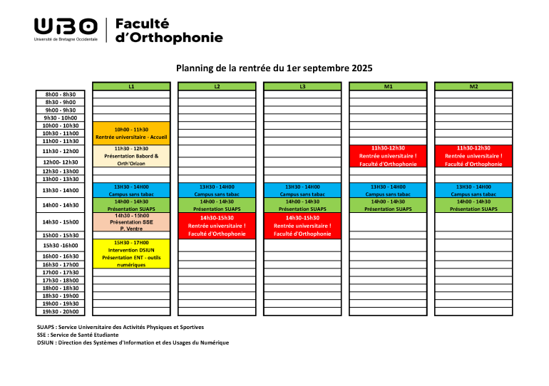 rentrée 
