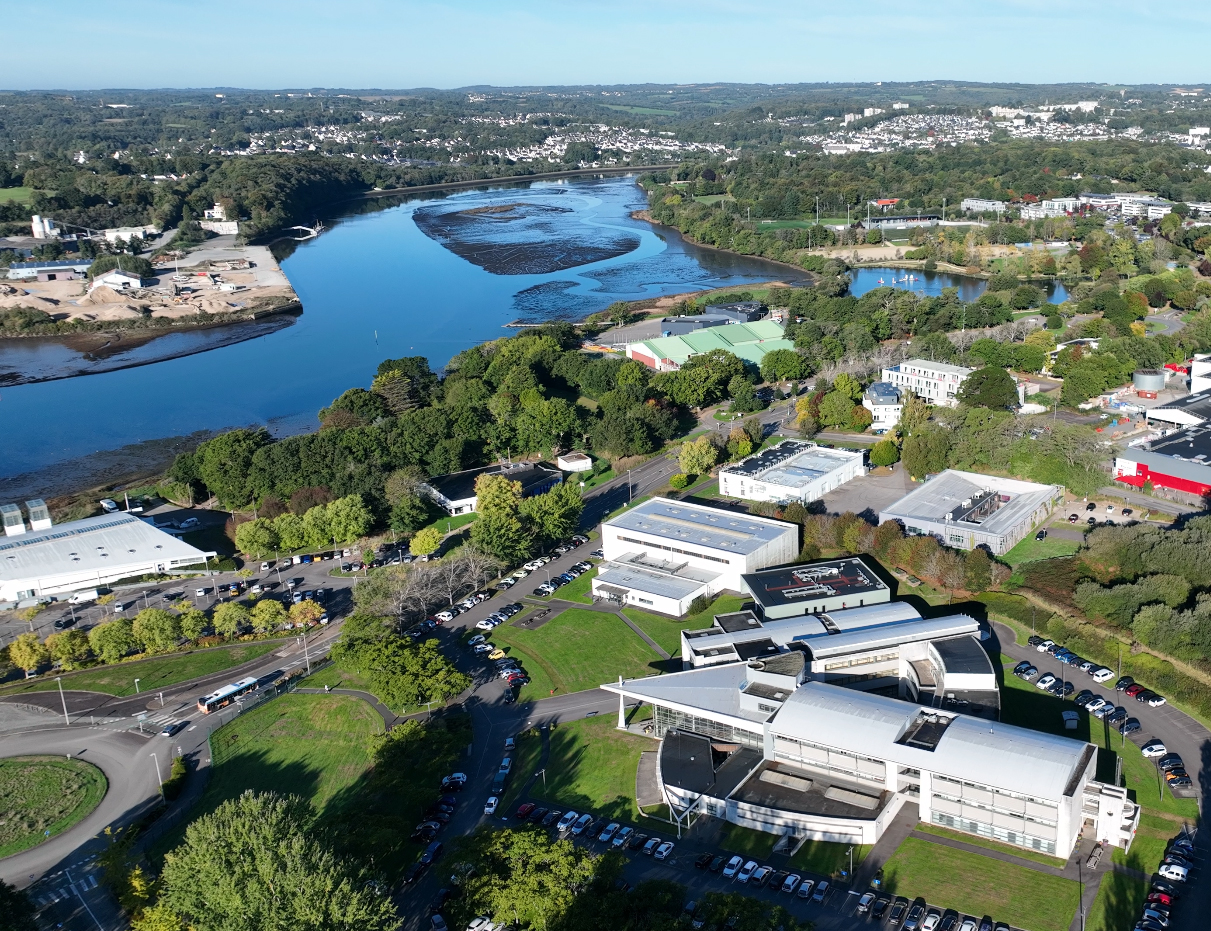 Vue aérienne du pôle PJH