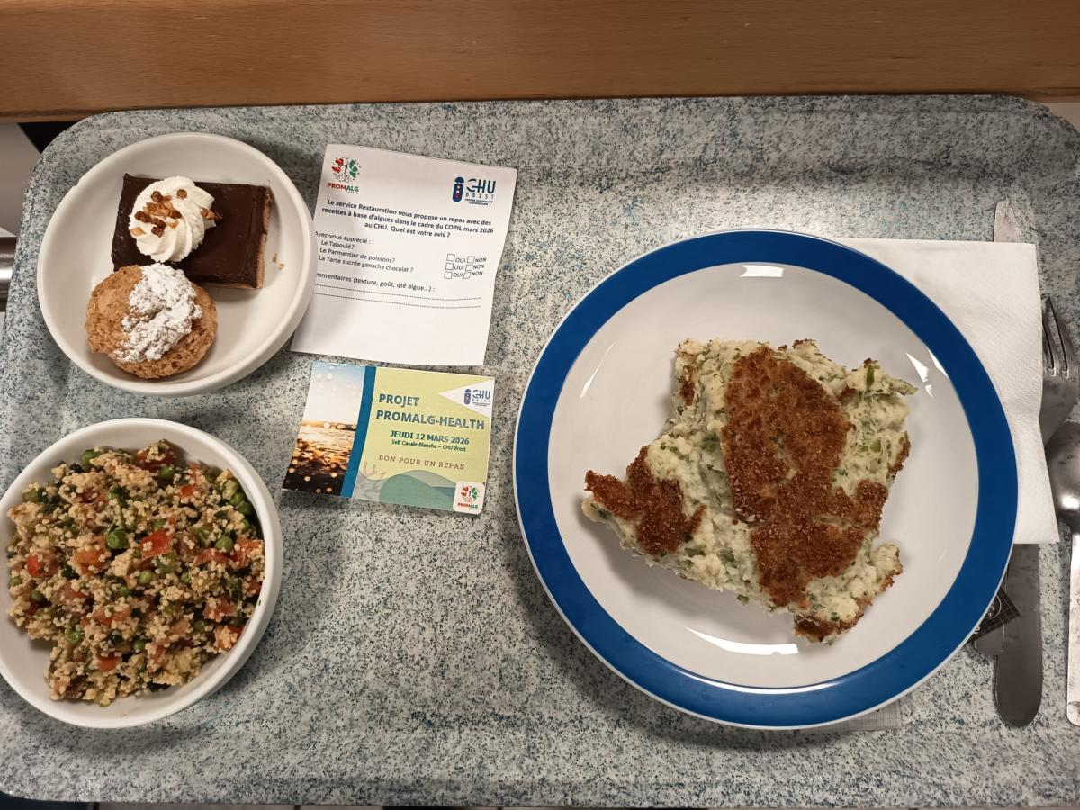 plateau déjeuner COPIL 5 - CHU Brest