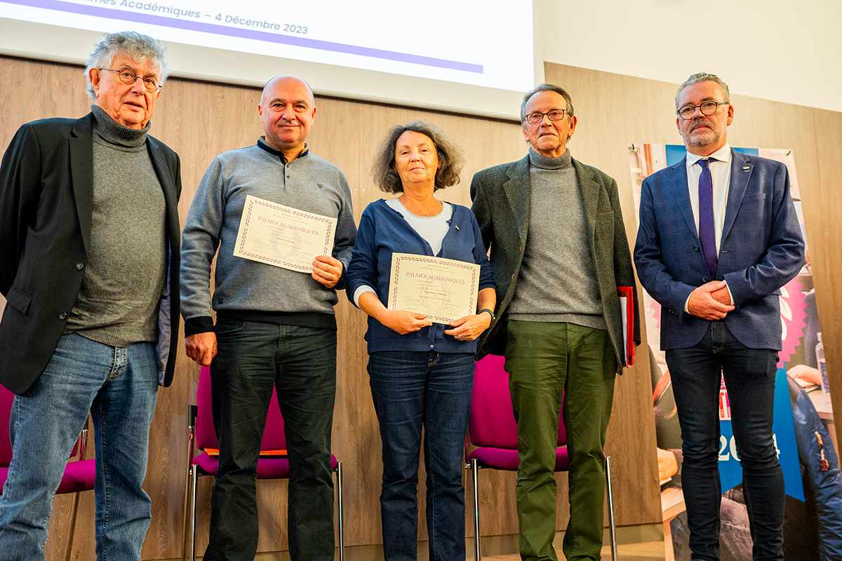 Cérémonie de remise des palmes académiques