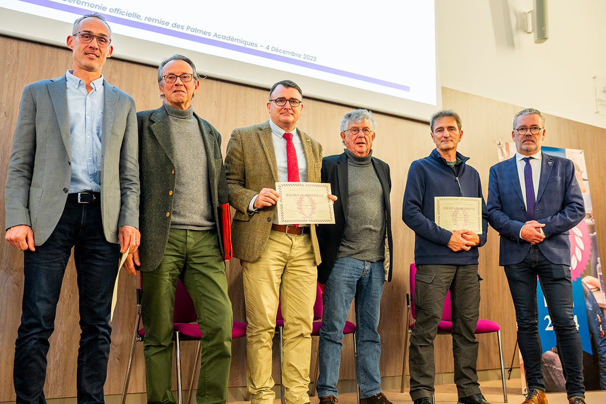 Cérémonie de remise des palmes académiques