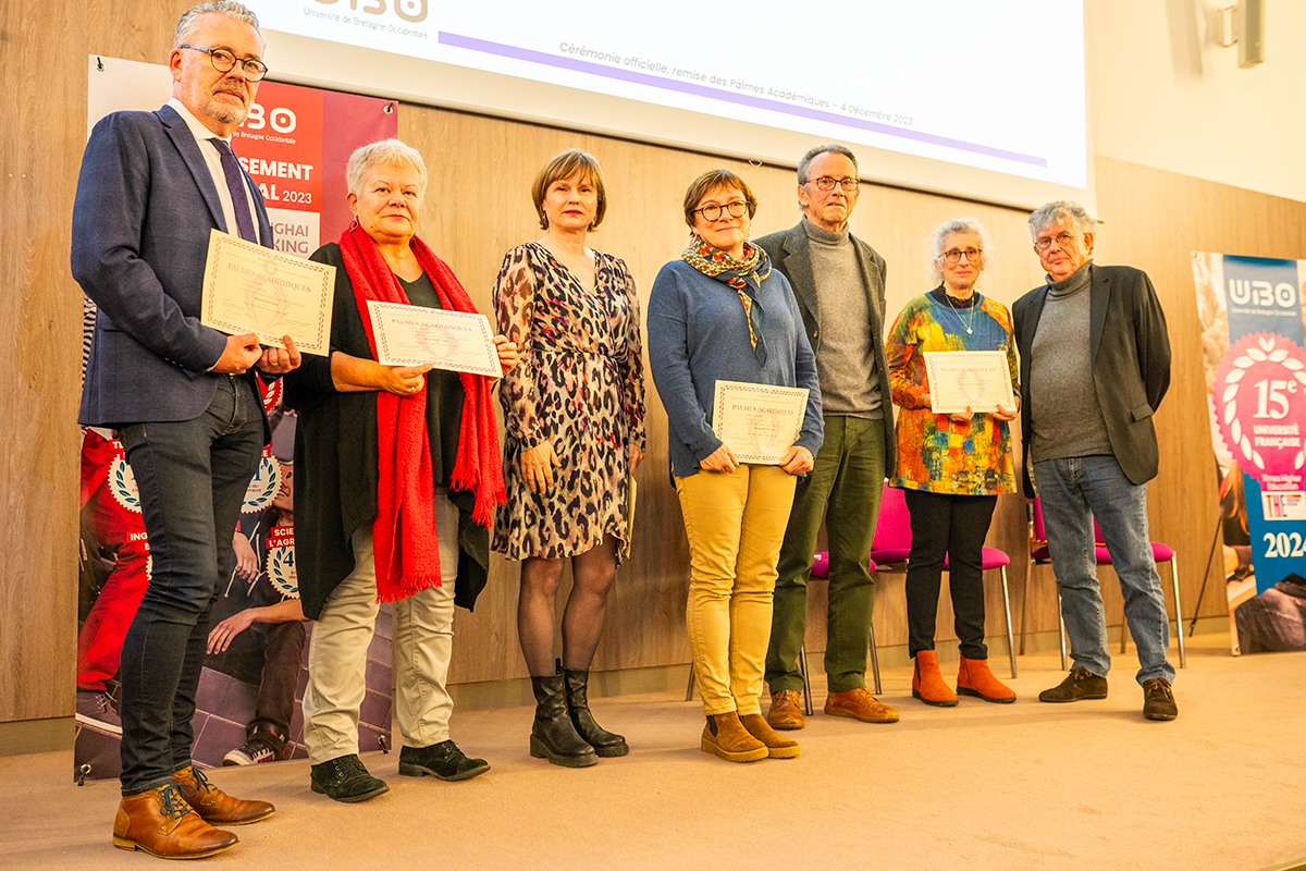 Cérémonie de remise des palmes académiques