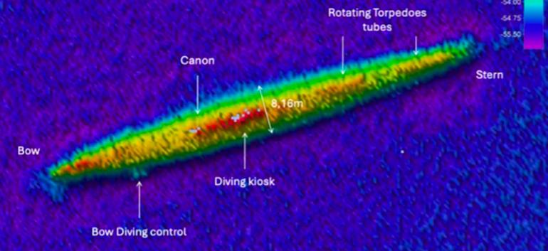 sous-marin-tonnant image sondeur