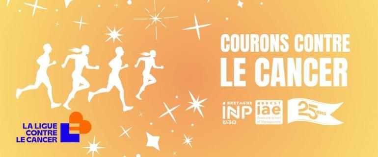 Course étudiante « Km contre le cancer » – 3 mars 2026 à 16h à Brest