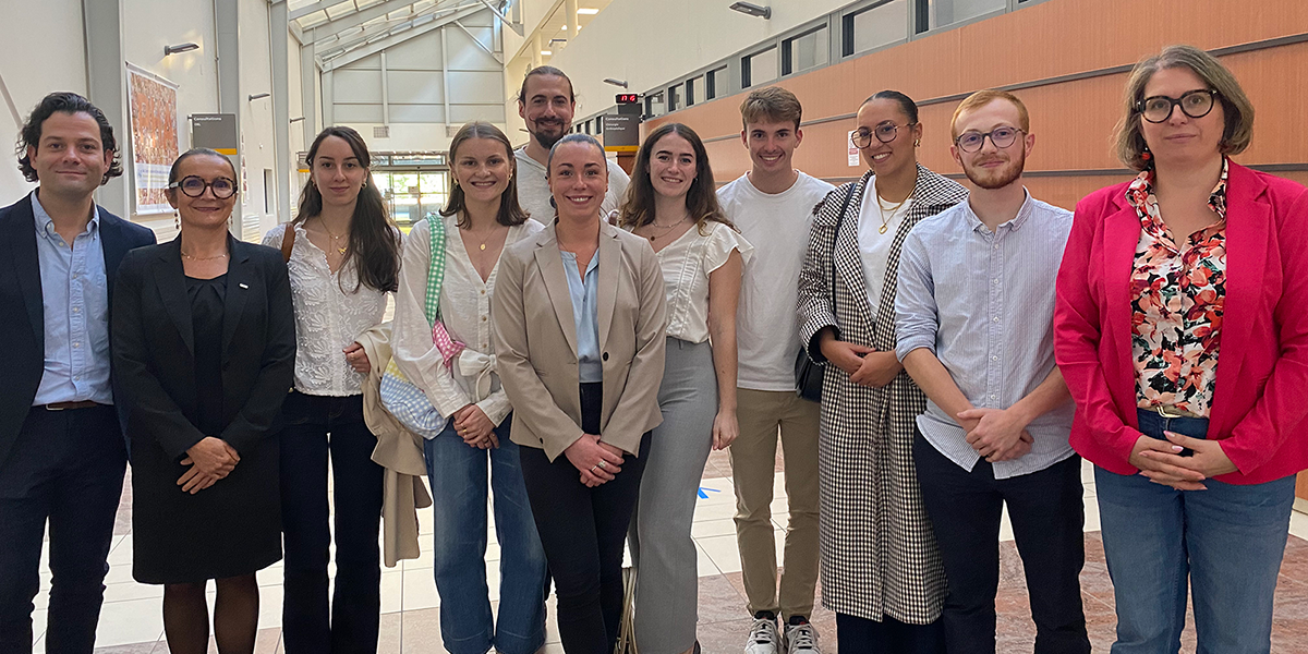 Déploiement de 8 étudiantes et étudiants de la Faculté d'odontologie de l'UBO au CH de Cornouaille - Quimper