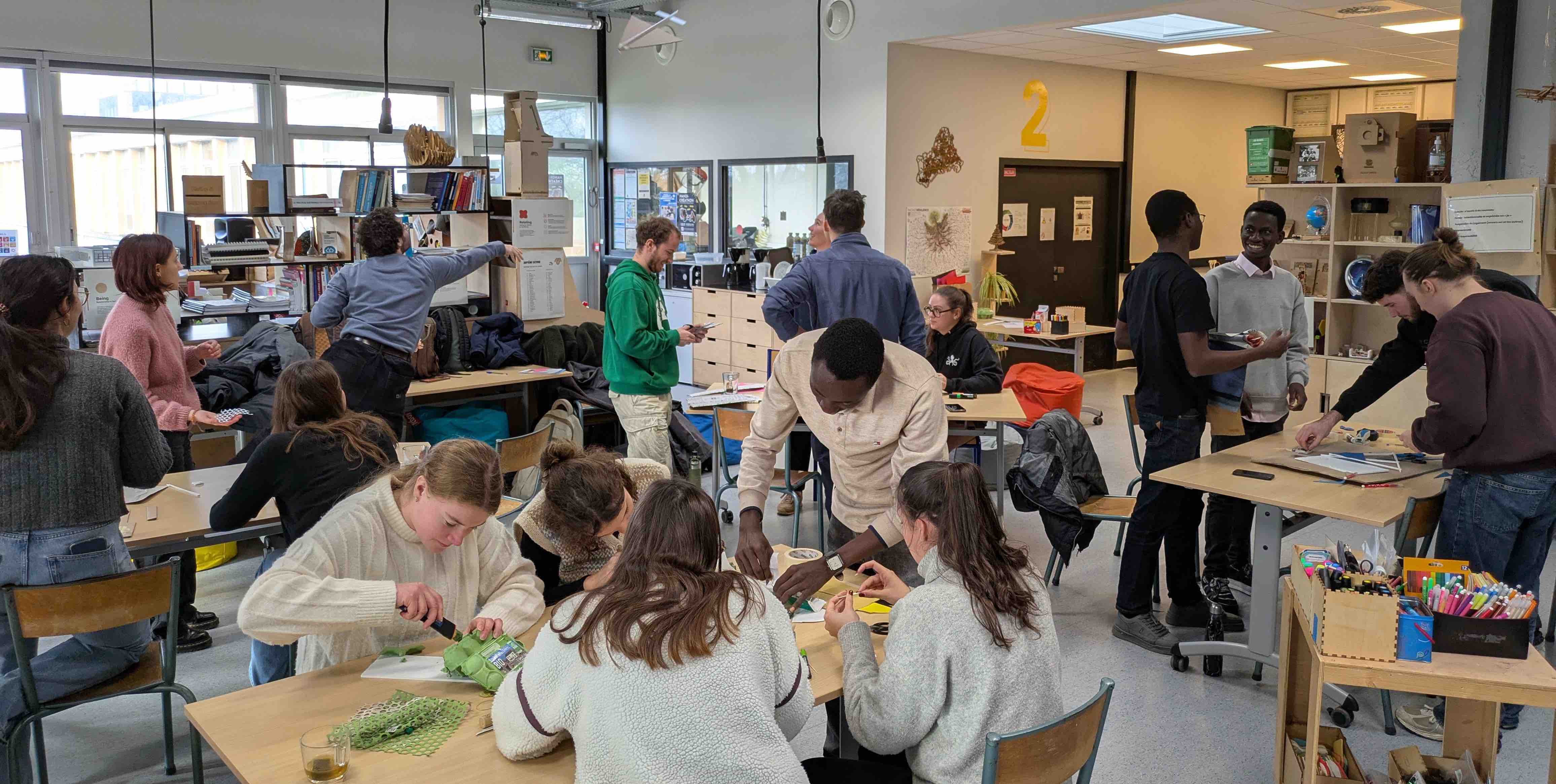 etudiants semaine PIM Isblue