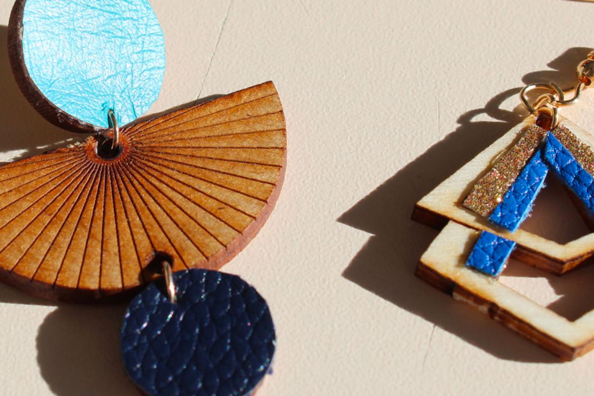 bijoux DIY découpe laser