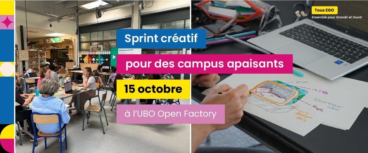 visuel sprint creatif pauses sensorielles