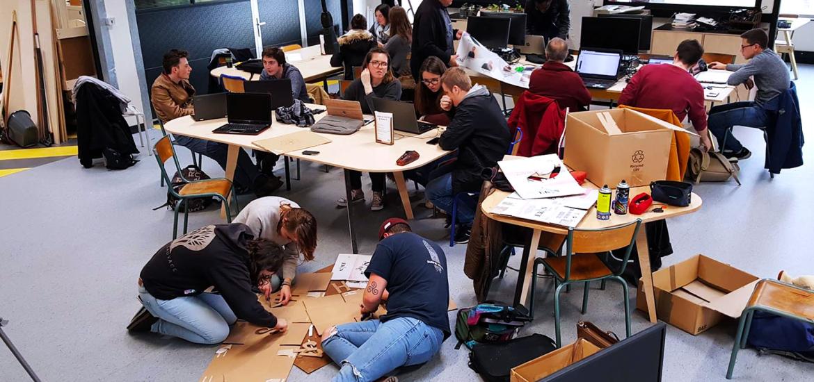 Usagers à l'UBO Open Factory