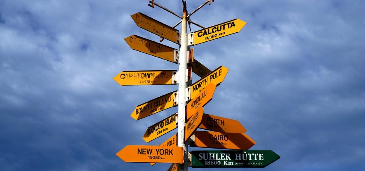 panneau directionnel