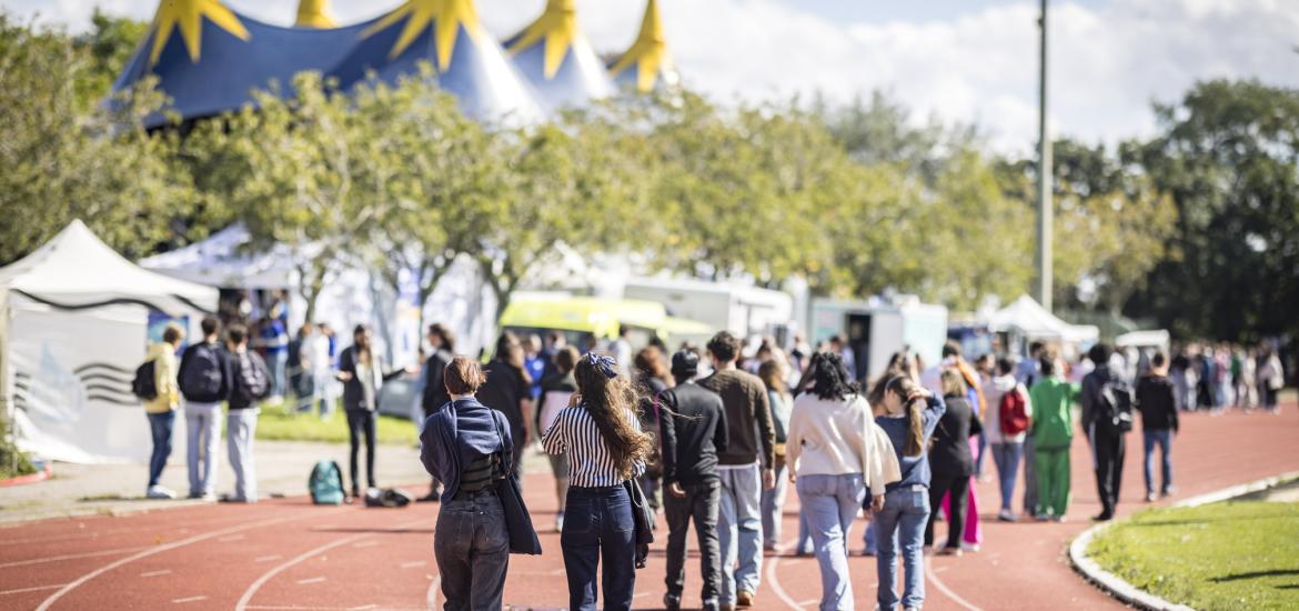 Photo de l'événement de rentrée des étudiants de l'UBO